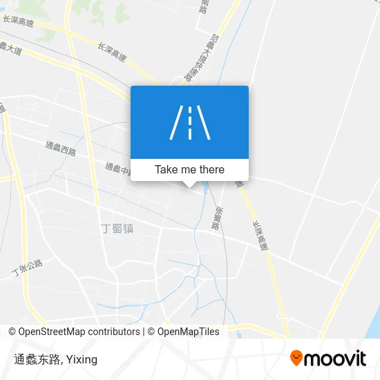 通蠡东路 map