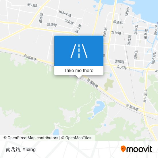 南岳路 map