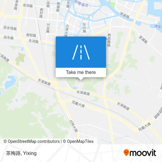 茶梅路 map