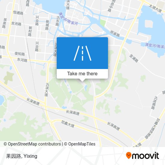 果园路 map
