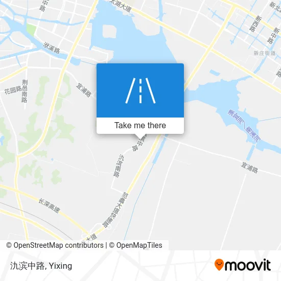 氿滨中路 map