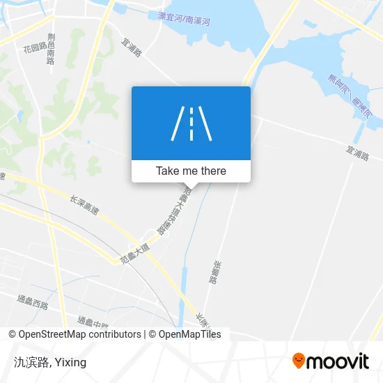 氿滨路 map