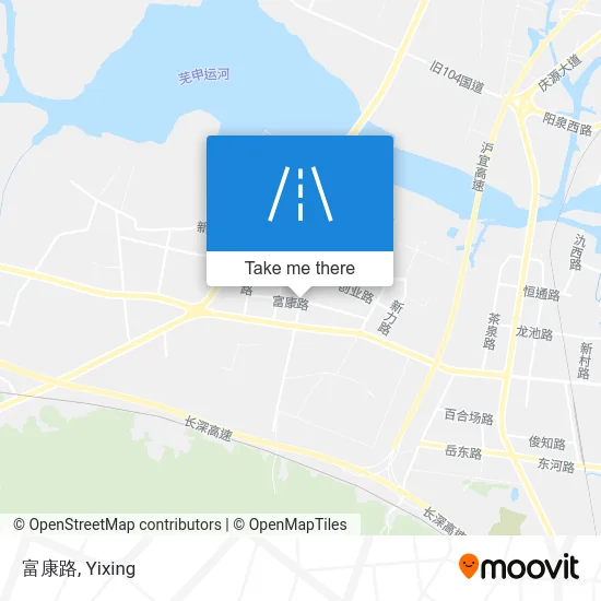 富康路 map