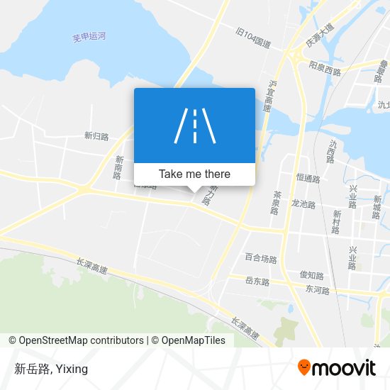 新岳路 map