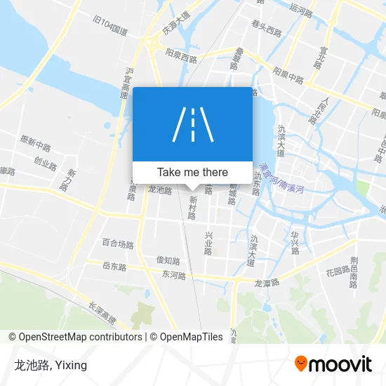 龙池路 map