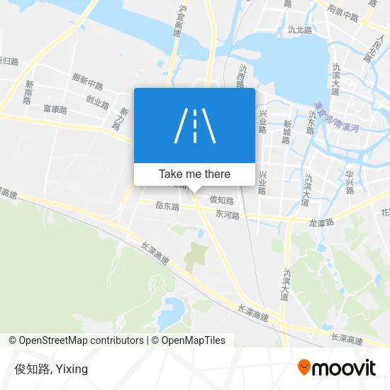 俊知路 map