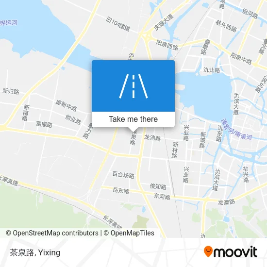 茶泉路 map