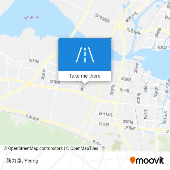 新力路 map