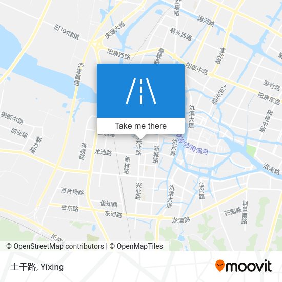 土干路 map