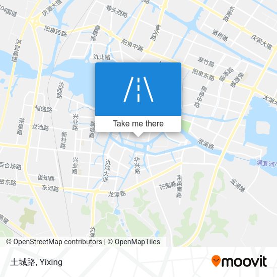 土城路 map