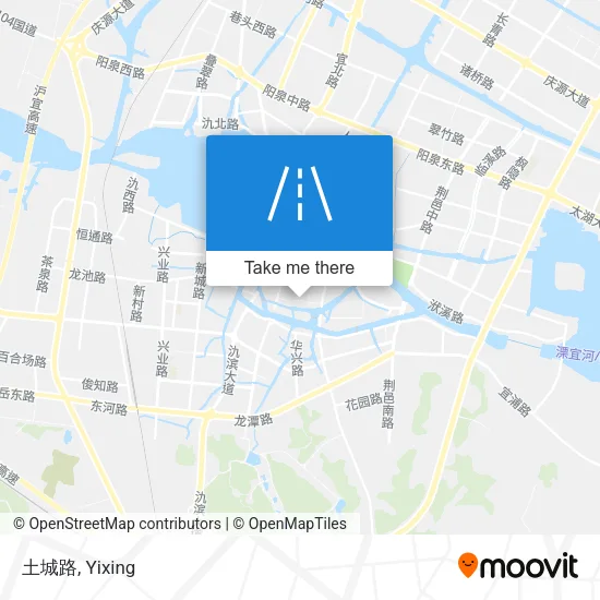土城路 map