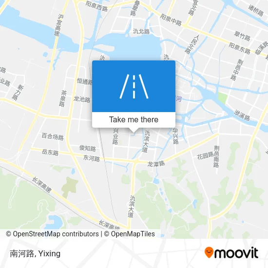 南河路 map