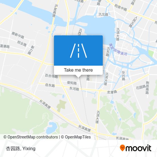 杏园路 map