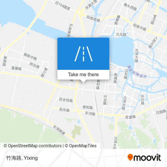 竹海路 map