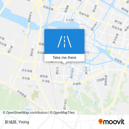 新城路 map