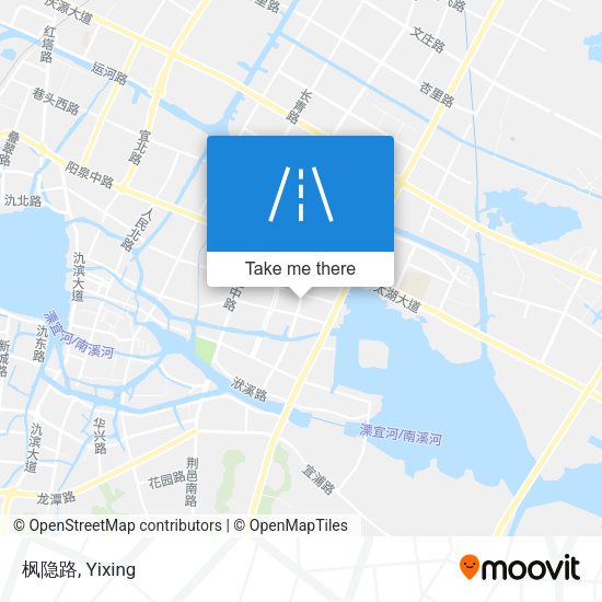 枫隐路 map