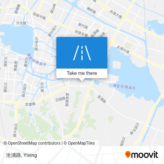 沧浦路 map
