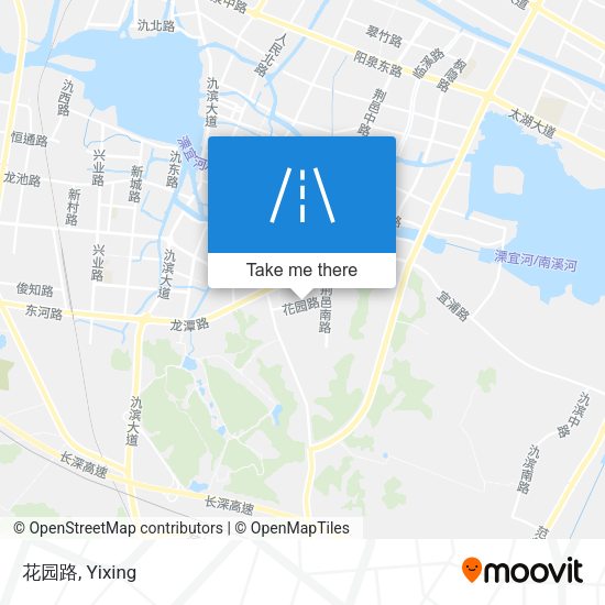 花园路 map