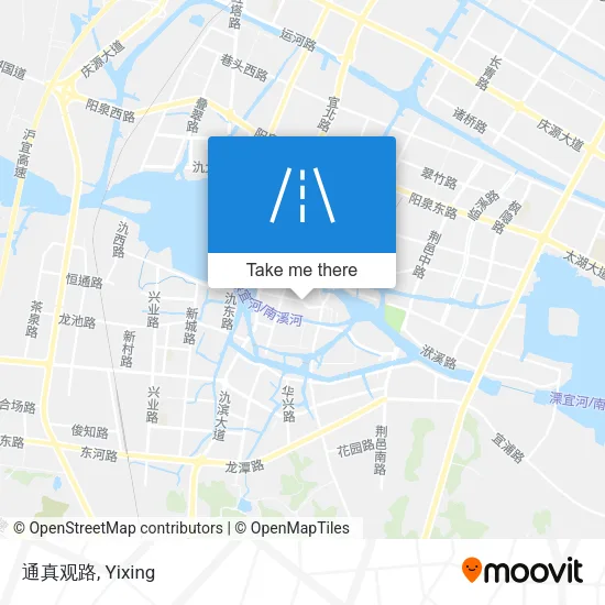 通真观路 map