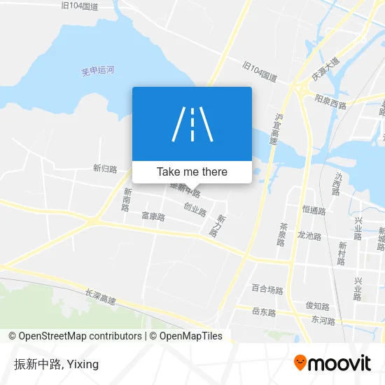 振新中路 map