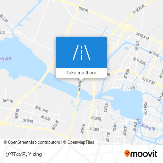 沪宜高速 map