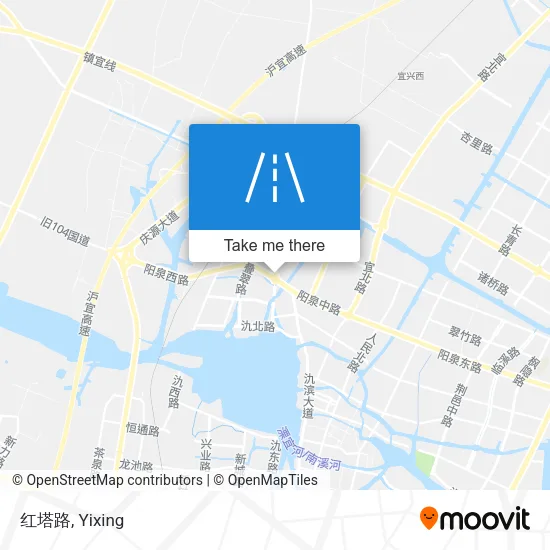 红塔路 map
