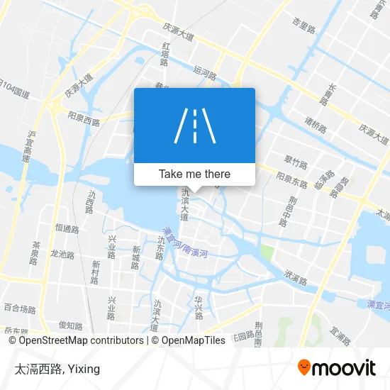 太滆西路 map