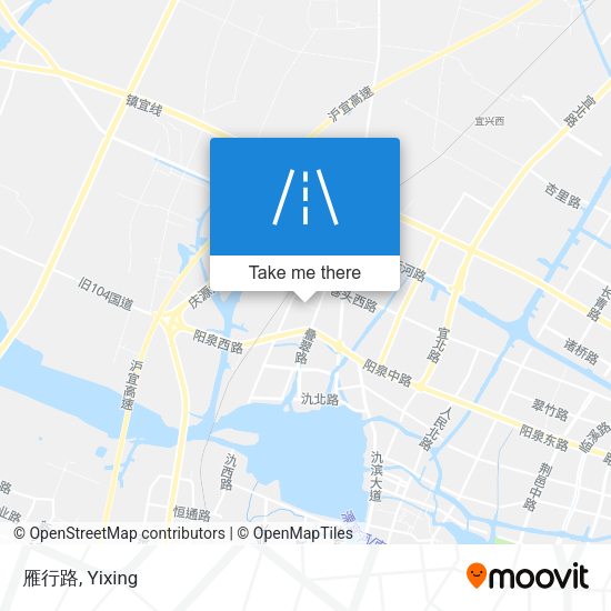 雁行路 map