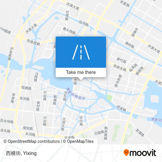 西横街 map
