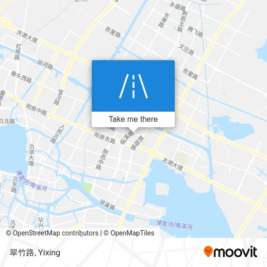 翠竹路 map