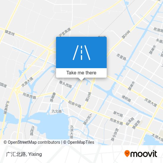 广汇北路 map