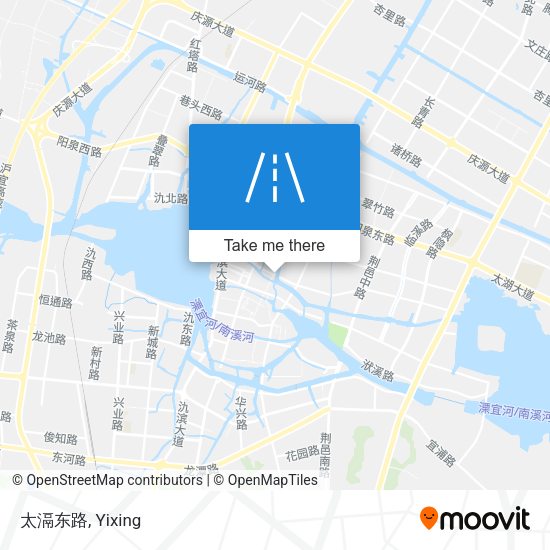 太滆东路 map