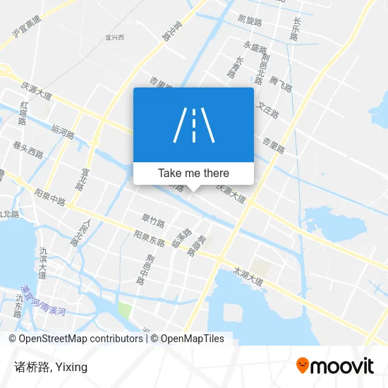 诸桥路 map