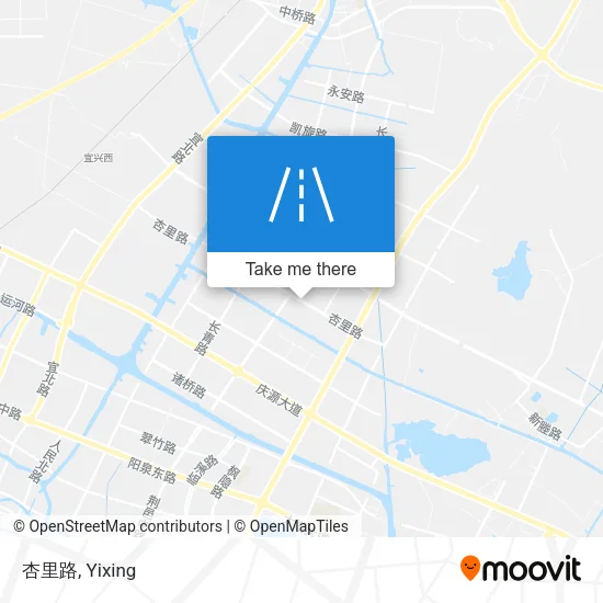 杏里路 map
