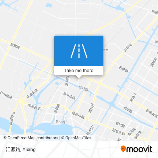 汇源路 map