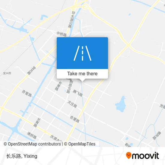 长乐路 map