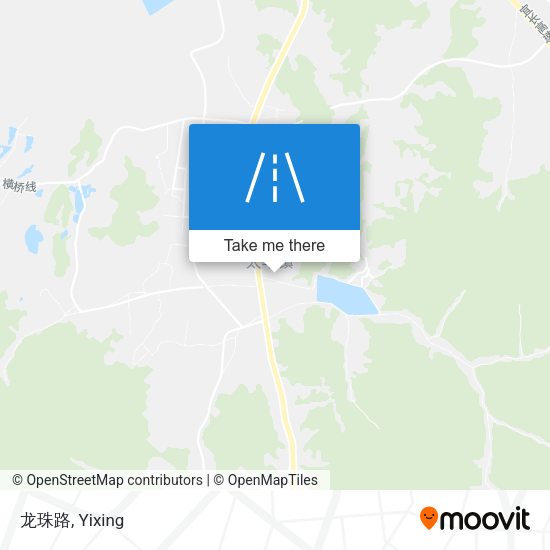 龙珠路 map