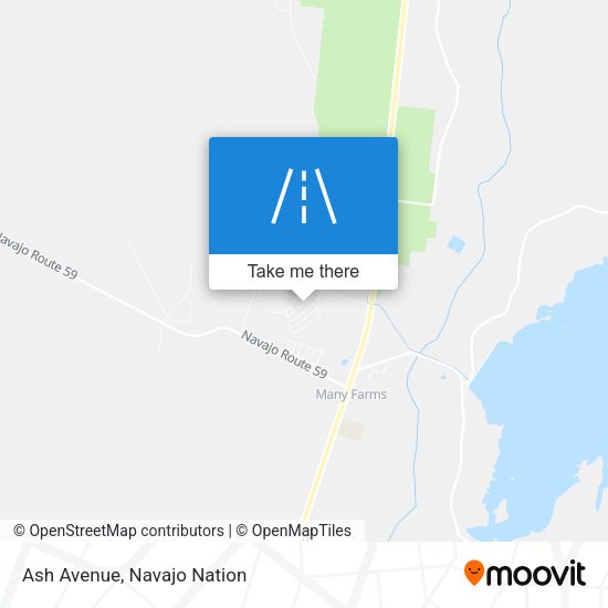 Mapa de Ash Avenue