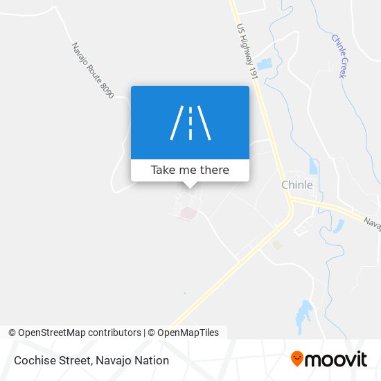 Cochise Street map