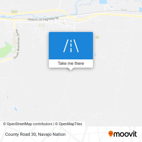 Mapa de County Road 30