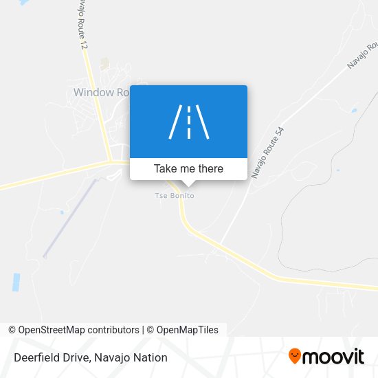 Deerfield Drive map