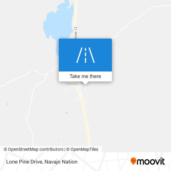 Lone Pine Drive map