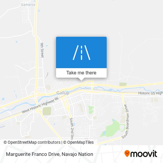 Marguerite Franco Drive map