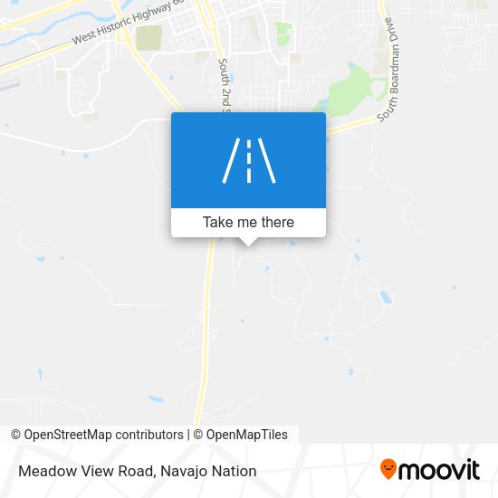 Mapa de Meadow View Road