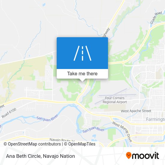 Mapa de Ana Beth Circle