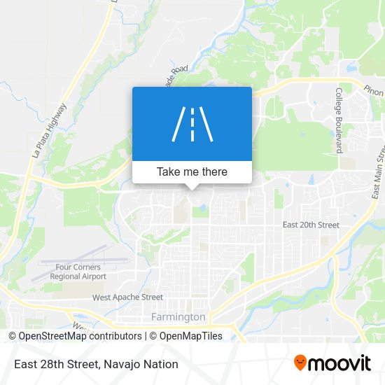 Mapa de East 28th Street