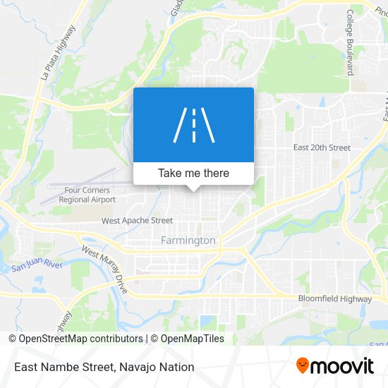 Mapa de East Nambe Street