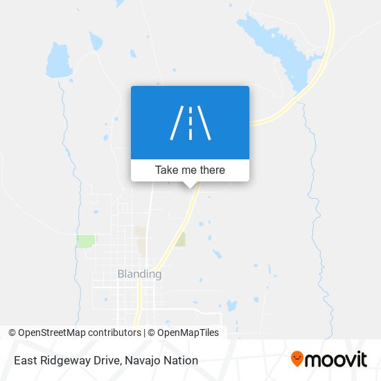 East Ridgeway Drive map