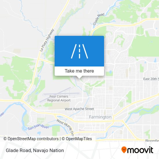 Mapa de Glade Road