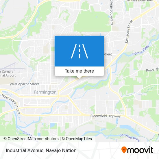 Industrial Avenue map